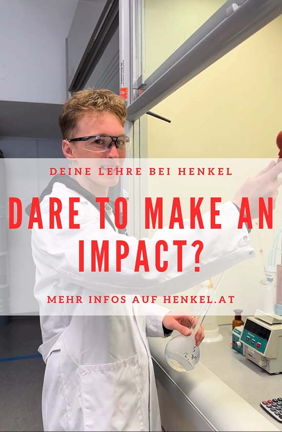 YouTube Thumbnail Chemielaborant:in. Deine Lehre bei Henkel. (Thumbnail)