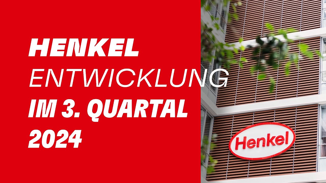 YouTube Thumbnail Henkel-Performance im 3. Quartal 2024 (Thumbnail)