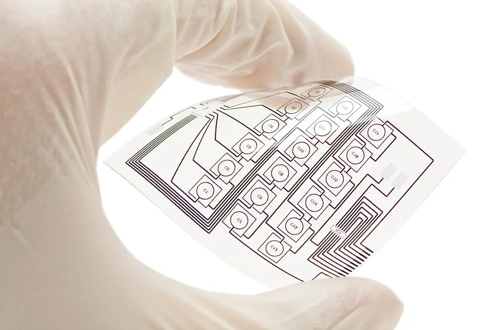 With highest levels of flexibility and efficiency, printed electronics makes new approaches in a variety of industries possible. 