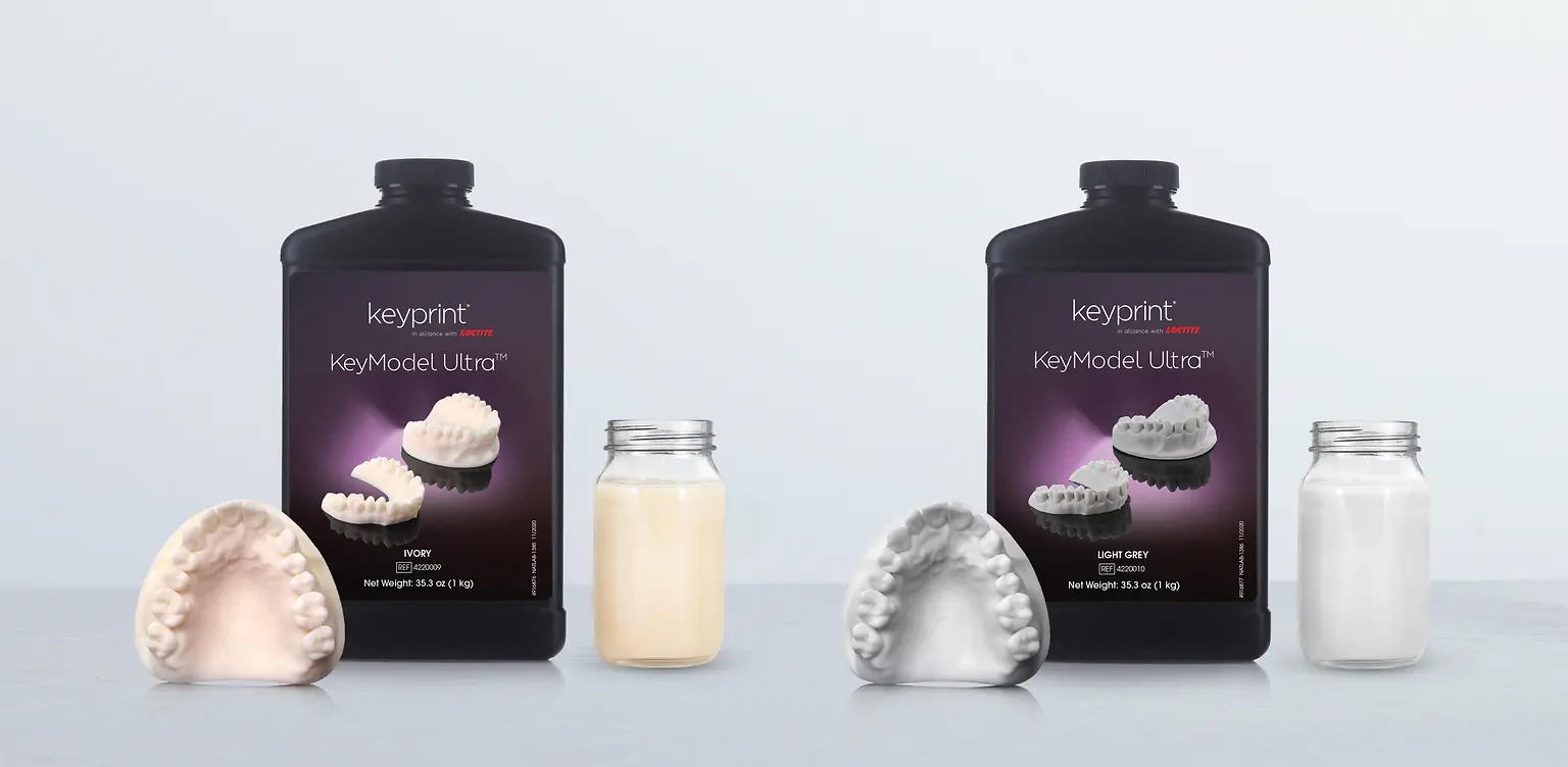 Keystone and Henkel have developed KeyModel Ultra, a next generation of 3D dental modeling resin. 