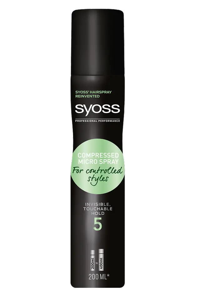 
Syoss Compressed Micro Spray
For strong styles