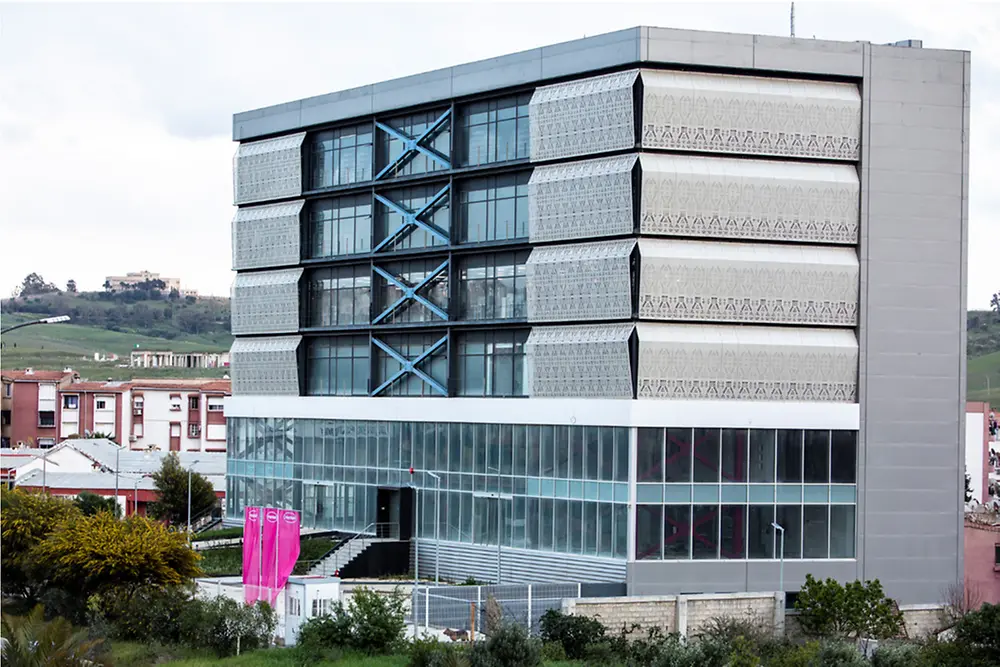 Henkel building in Algiers, Algeria