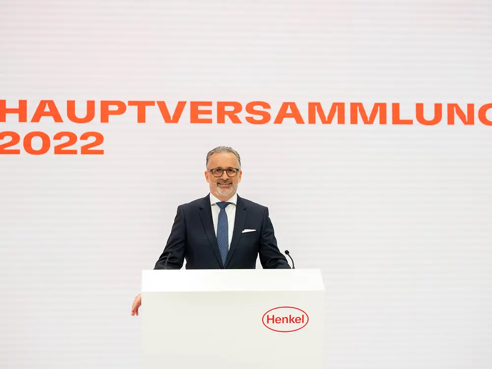 
Henkel CEO Carsten Knobel