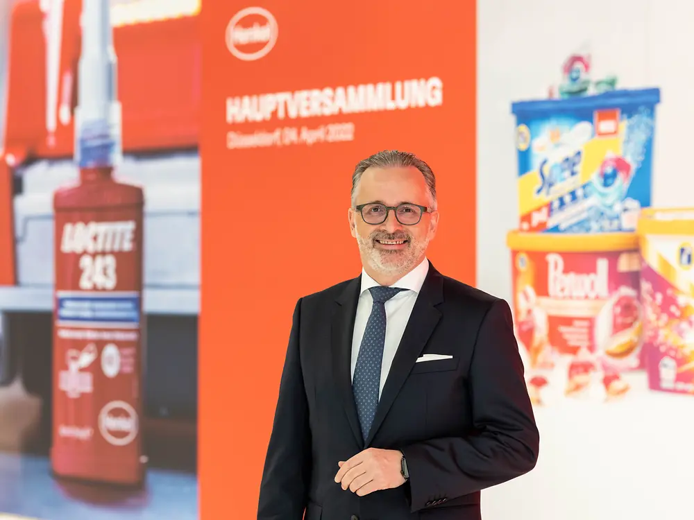 
Henkel CEO Carsten Knobel