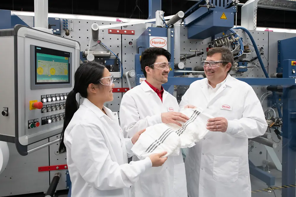 Henkel Employees work inside the Customer Experience Center in Bridgewater, NJ