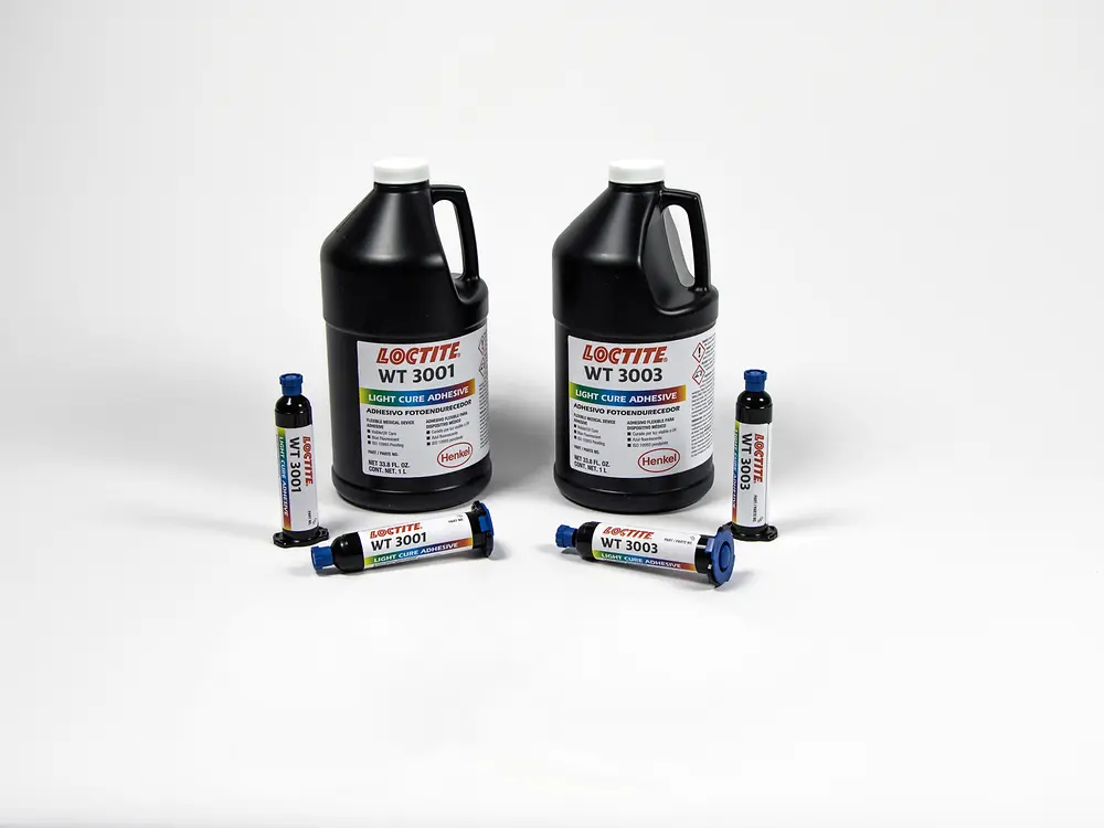 
Loctite light cure adhesives for housing, sealing and bonding applications