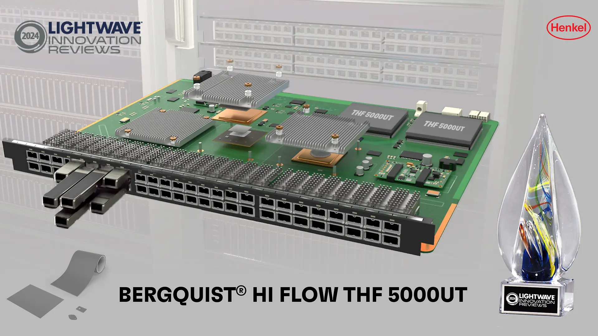 
Bergquist Hi Flow THF 5000UT has been honored in Lightwave’s annual Innovation Review.