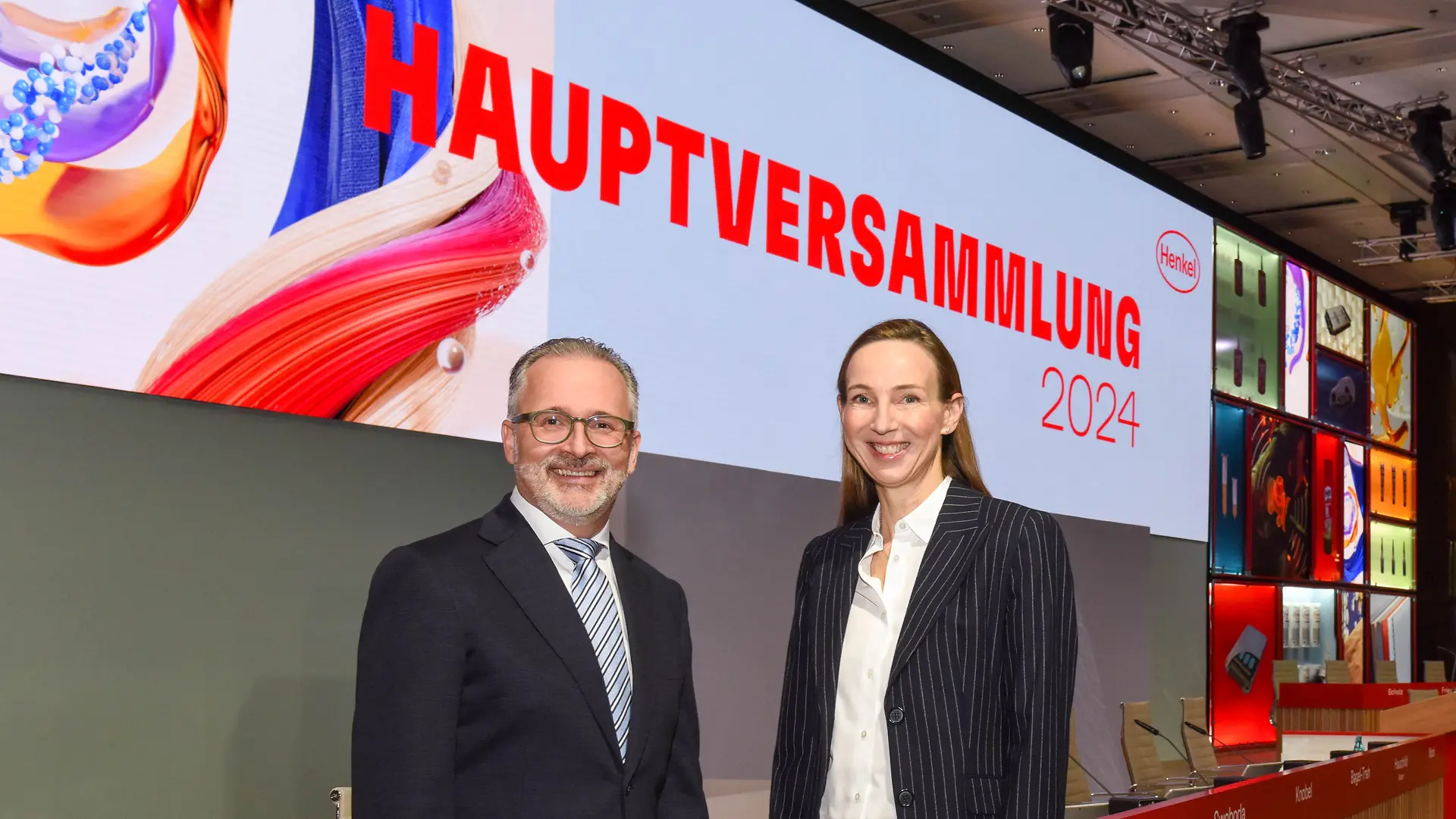 
Carsten Knobel, Chairman of the Henkel Management Board, and Dr. Simone Bagel-Trah, Chairwoman of the Supervisory Board and Shareholders’ Committee