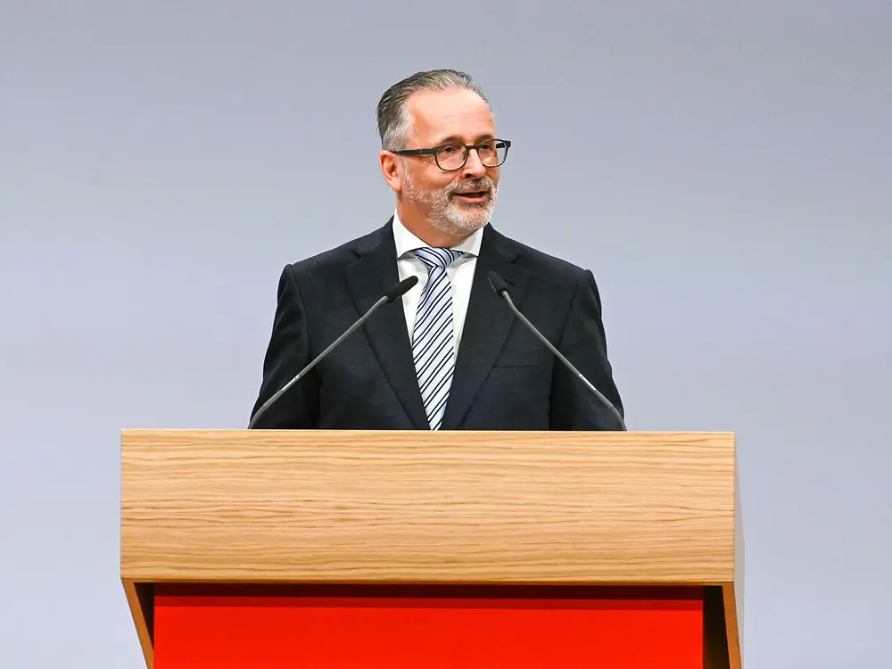 
Henkel CEO Carsten Knobel