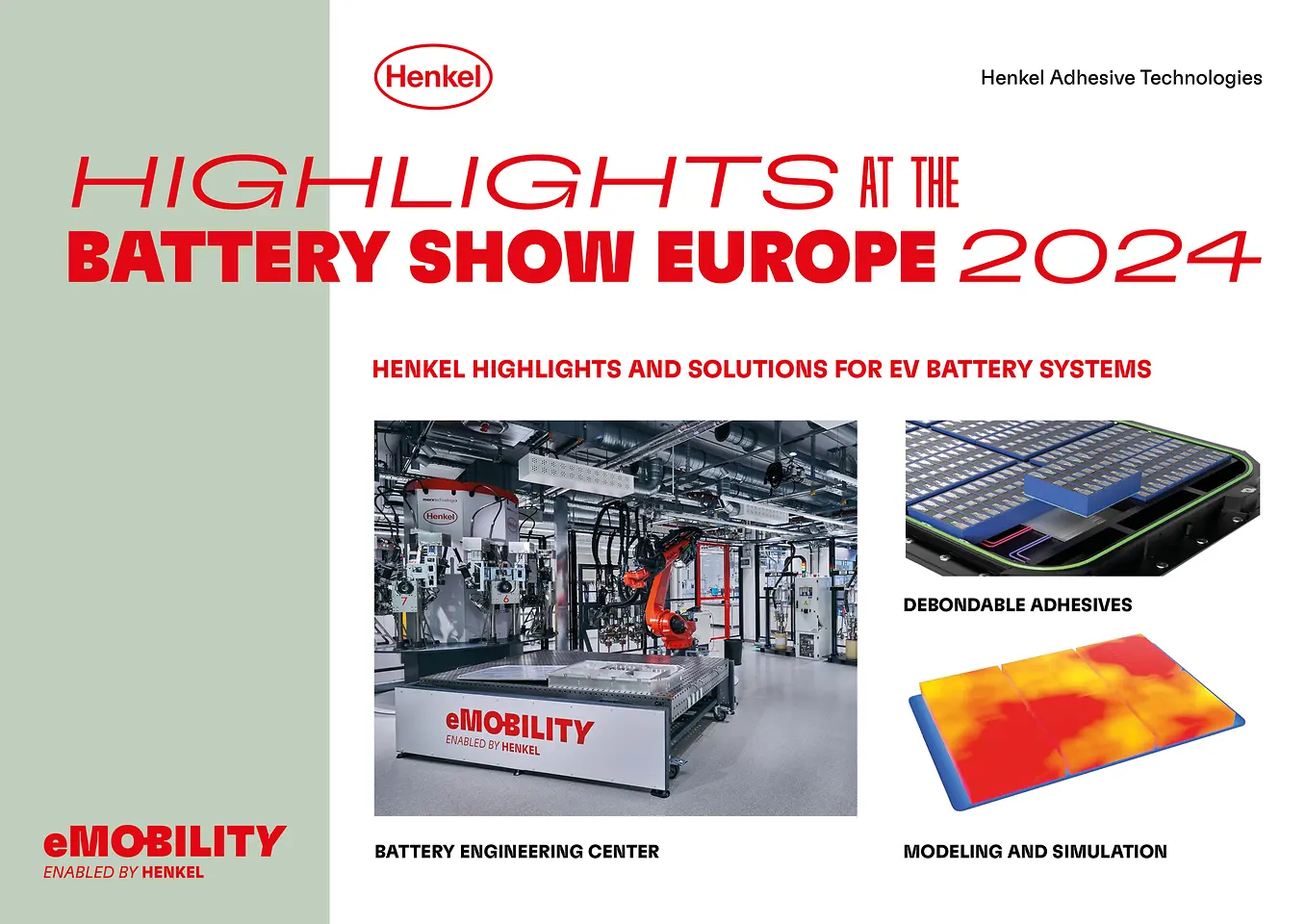 
Henkel highlights at the Battery Show Europe 2024