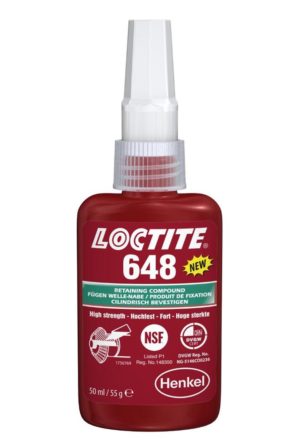 Loctite Retaining Adhesives With Higher Temperature Resistance And Oil Tolerance