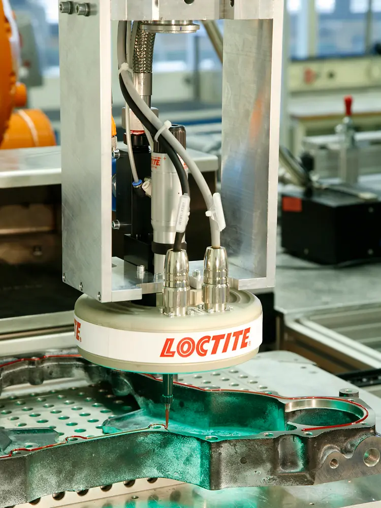 Historic Loctite production