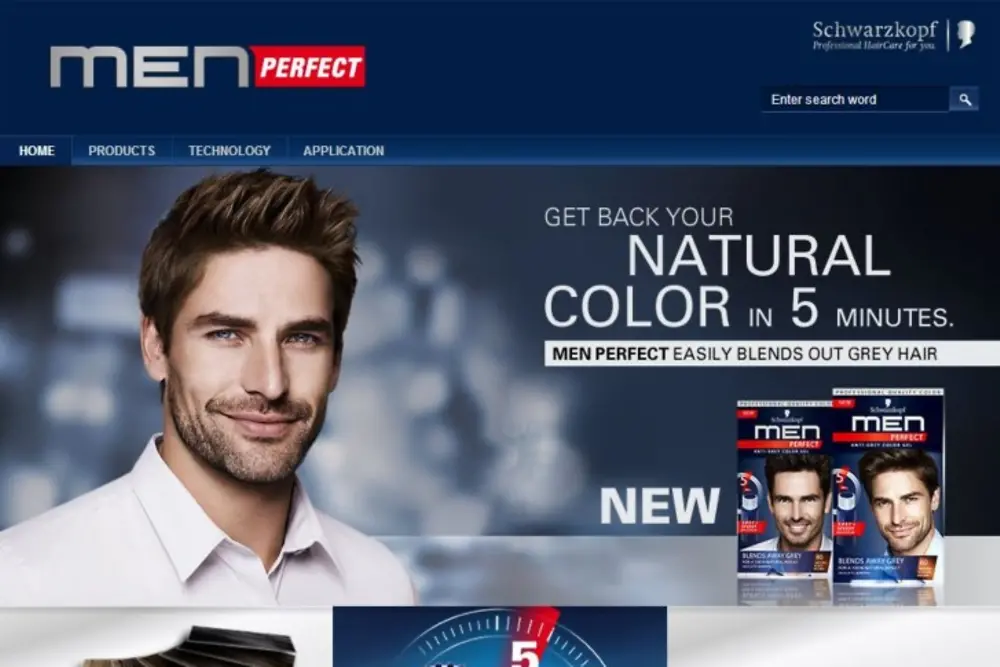 Men Perfect website