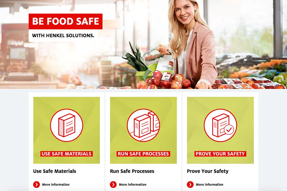 Henkel Adhesives Commitment to Food Safe Packaging 