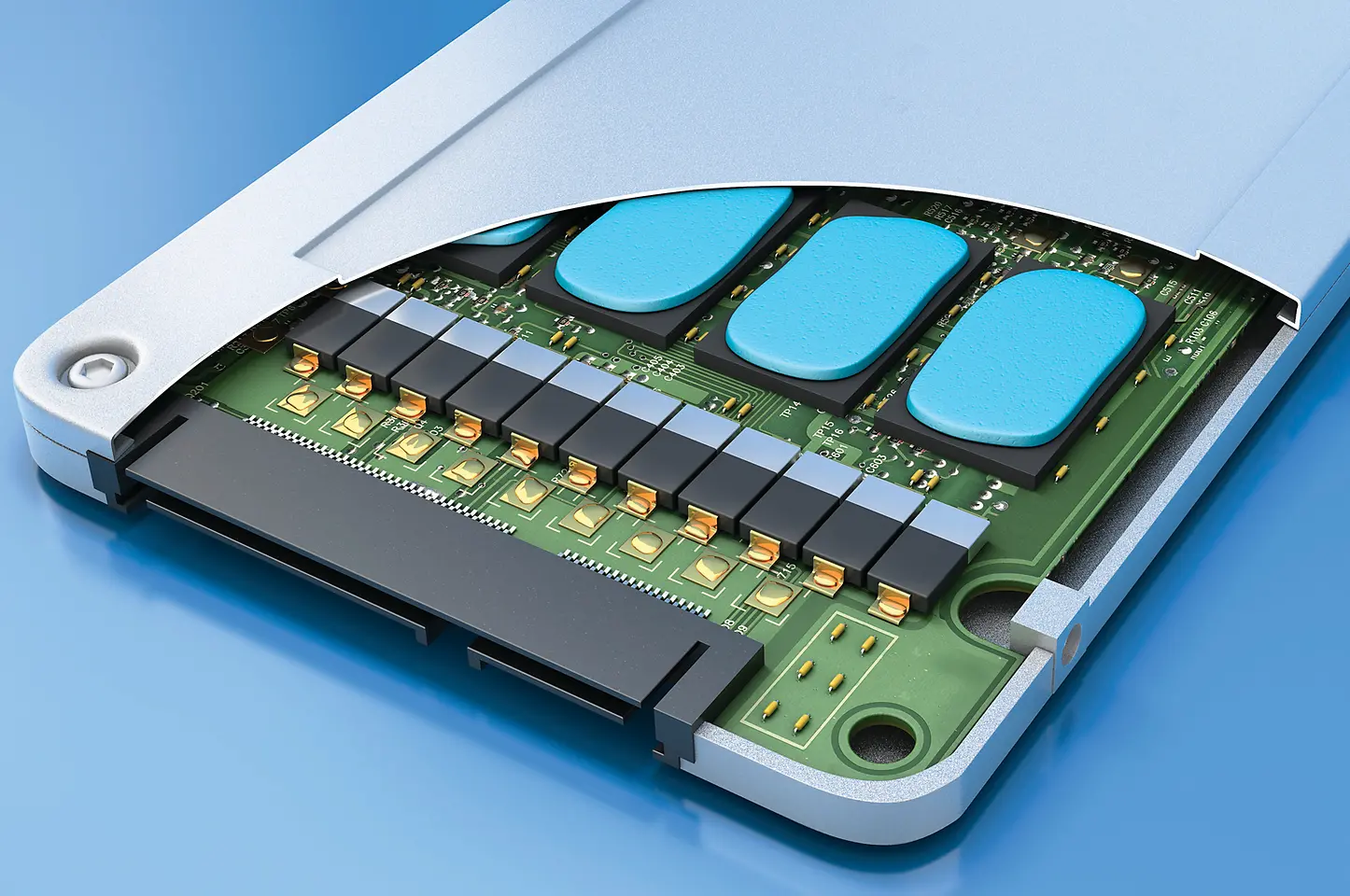 Thermal Management Solutions – high performance, thermally conductive liquid gap fillers, ensure excellent gap filling at the interface for optimal heat dissipation